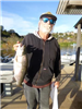 Ed Walach of San Diego, 5.15 pound trout caught 1-5-15 using inflated nightcrawler on Senior Shoreli