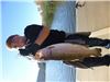 Elias Rizzotto of Escondido, 9.10 pound trout caught12-10-22 using pink hook up bait on Bass Point.
