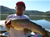Enrico Punzalan of Escondido, 8.85 pound Trout caught 3-10-13 using a nightcrawler on Senior Shoreli