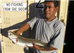 Felix Lopez, 6.10 pound Trout caught 1-26-12 on Orange Powerbait on Senior Shoreline