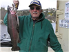 George Hartfiel of San Marcos, 7.90 pound Trout caught 1-10-13 on a tail worm in Boat Dock Cove.