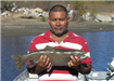 Isaias Frausto, 7.50 pound Trout caught 10-7-10 on Salmon Eggs at Murphys Rock