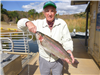 James Black of Oceanside, 7.00 pound trout caught 2-13-18 using scented powerbait on Senior Shorelin