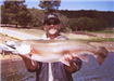 Jeff Hodges, 10.81 pound Trout caught 3-12-01 on Nightcrawler at West Buoys