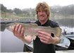 Jeff Pulliam of Clairmont, 3.62 pound Trout caught 6-14-05 on Live Shad at Oakvale Cove