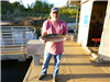 Jim Loge of Fallbrook, 8.10 pound trout caughtt 5-7-23 using powerbait on Senior Shoreline.