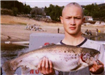 Joe Vandersmitte, 8.37 pound Trout caught 1-21-01 on Crappie Jig at Boat Dock Cove