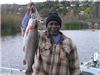 John Alleyne of Escondido, 5.25 pound Trout caught 12-30-12 using salmon eggs in Willow Cove