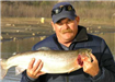 John Hewitt of Cardiff, 8.30 pound Trout caught 2-1-11 on Powerbait in Boat Dock Cove
