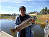 Juan Manuel Ramirez Melchor of Escondido, 10.00 pound trout caught 12-13-14 using powerbait worm com