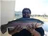 Junior Contrestes of San Marcos, 7.10 pound Trout caught 1-12-13 using powerbait on Senior Shoreline