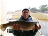 Ken Frattini of Vista, 10.40 pound trout caught 12-19-13 using a powerworm in boat Dock Cove