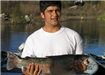 Manny Fonseca of Escondido, 10.35 pound Trout caught 1-22-12 on Green Powerbait at East Buoys