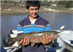 Manuel Fonseca of Escondido, 5.75 pound Trout caught 1-23-11 on Powerworms at East Buoy Line