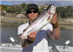 Matt Herrera of Vista, 4.12 pound Trout caught 1-4-09 on Yellow Plastic Worm