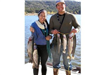 Melanie Osteria and Brad Davis, Stringer of 5 Trout each (9.25 pound and 13.75 pound) caught 12-23-0