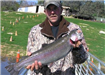 Michael Asmus of San Marcos, 6.00 pound Trout caught 3-11-10 on Rainbow Powerbait in Boat Dock Cove