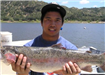 Mike Indalecil, 5.35 pound Trout caught 5-28-10 on Nightcrawler at West Buoy Line