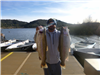 Richard Dexter of san Diego, 7.50 pound and 6.90 pound trout caught 2-16-23 using custom minnows at 