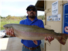 Roman Mendez of San Marcos, 10.05 pound trout caught on 12-20-14 using green powerbait at Bass Point