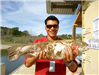 Saleem Bodden of Valley Center, 6.60 pound Trout caught 3-2-13 using a white mousetail