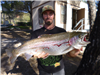 Sam Johnson of Valley Center, 8.70 pound trout caught 2-4-23 using a chartreuse powerworm on Senior 