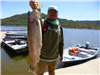 Scott Shintani of Huntington beach, 7.40 pound trout caught 4-4-23 using chartreuse powerbait at the