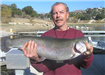 Terry Peterson, 8.25 pound Trout caught 1-07