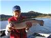 Wayne Ring of Carlsbad, 7.60 pound Trout caught 3-13-13 on powerbait powerworm combo on Senior Shore