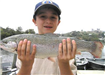 8-year-old Justin Waloch of Carlsbad, 2.62 pound Trout caught 4-21-06 on Green Powerbait at Senior S