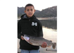 9-year-old Carlos Alberto Jr., 5.81 pound Trout caught 12-26-09 on Rainbow Powerbait in Boat Dock Co