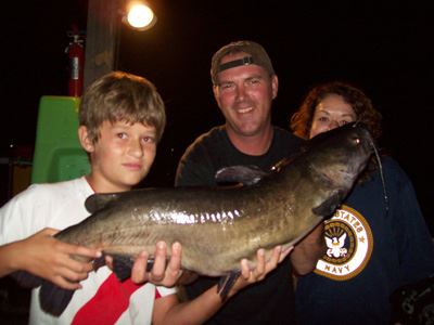 Ryan Johnson of Encinitas, 16 Pounds Catfish caught on Cut Mackerel inside Catfish Cove