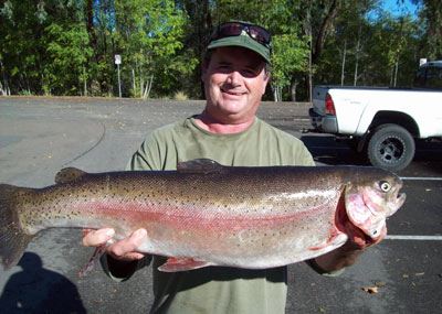 Scott Clemons, 11.17 Trout caught during November 2011 Trout Derby on Nightcrawler