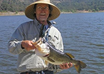 Sam Bush of Cardiff, 5.62 pound Bass caught and released 8-15-09 using Creature Bait on Senior Shore