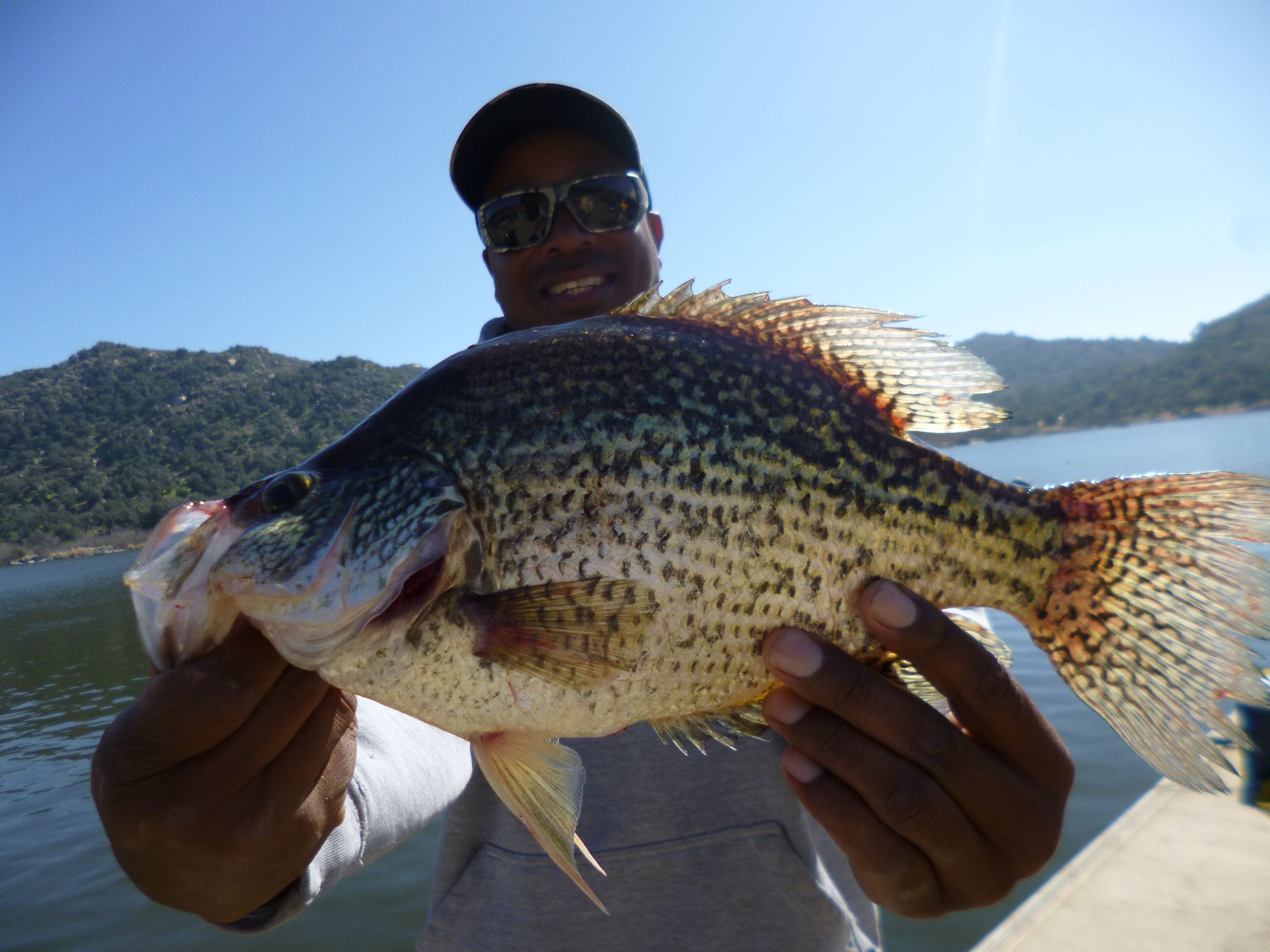 Caprece Pressley of Spring Valley, 2.00 pound crappie caught 2-17-20 using a golden shiner near the 