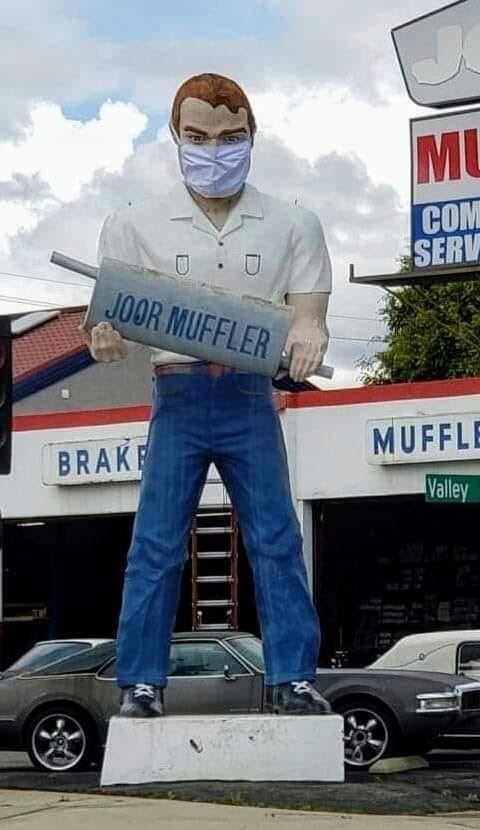 Joor Muffler Man COVID Mask