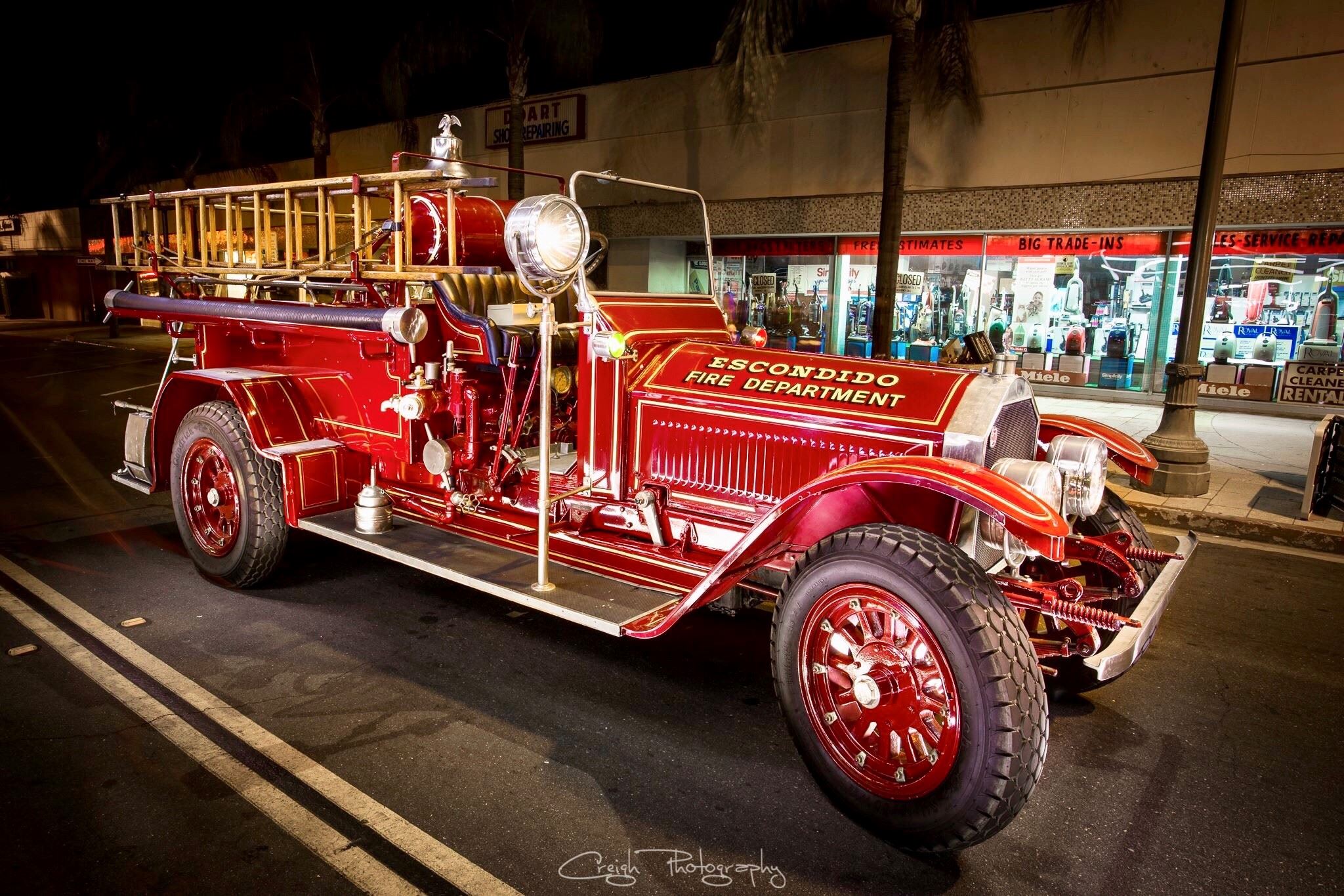 Crusin Grand Fire Truck Night
