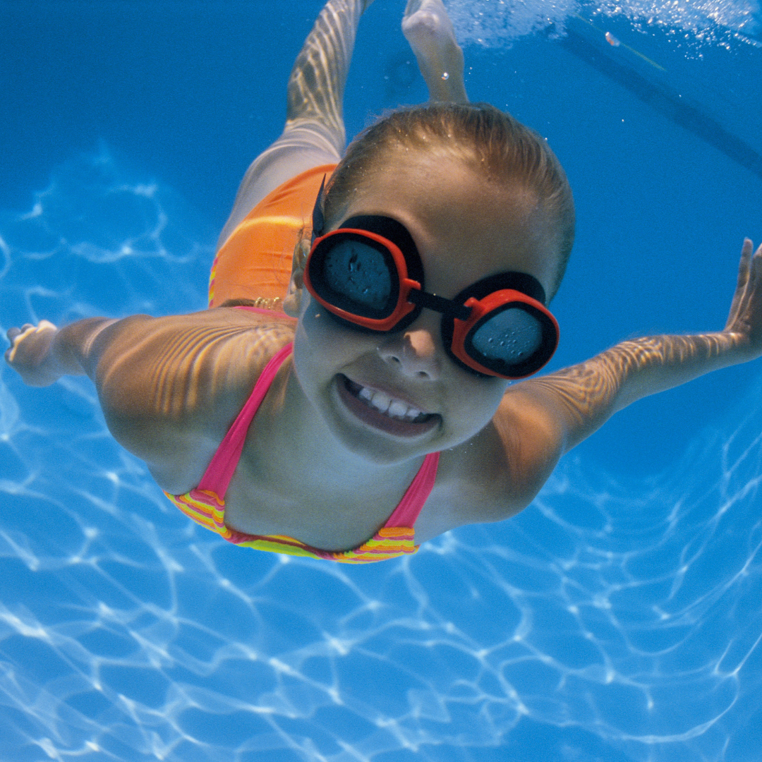 Picture of girl swimming 